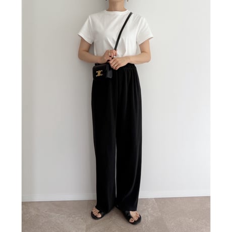 《AMIE original》ショート丈TOPS / white