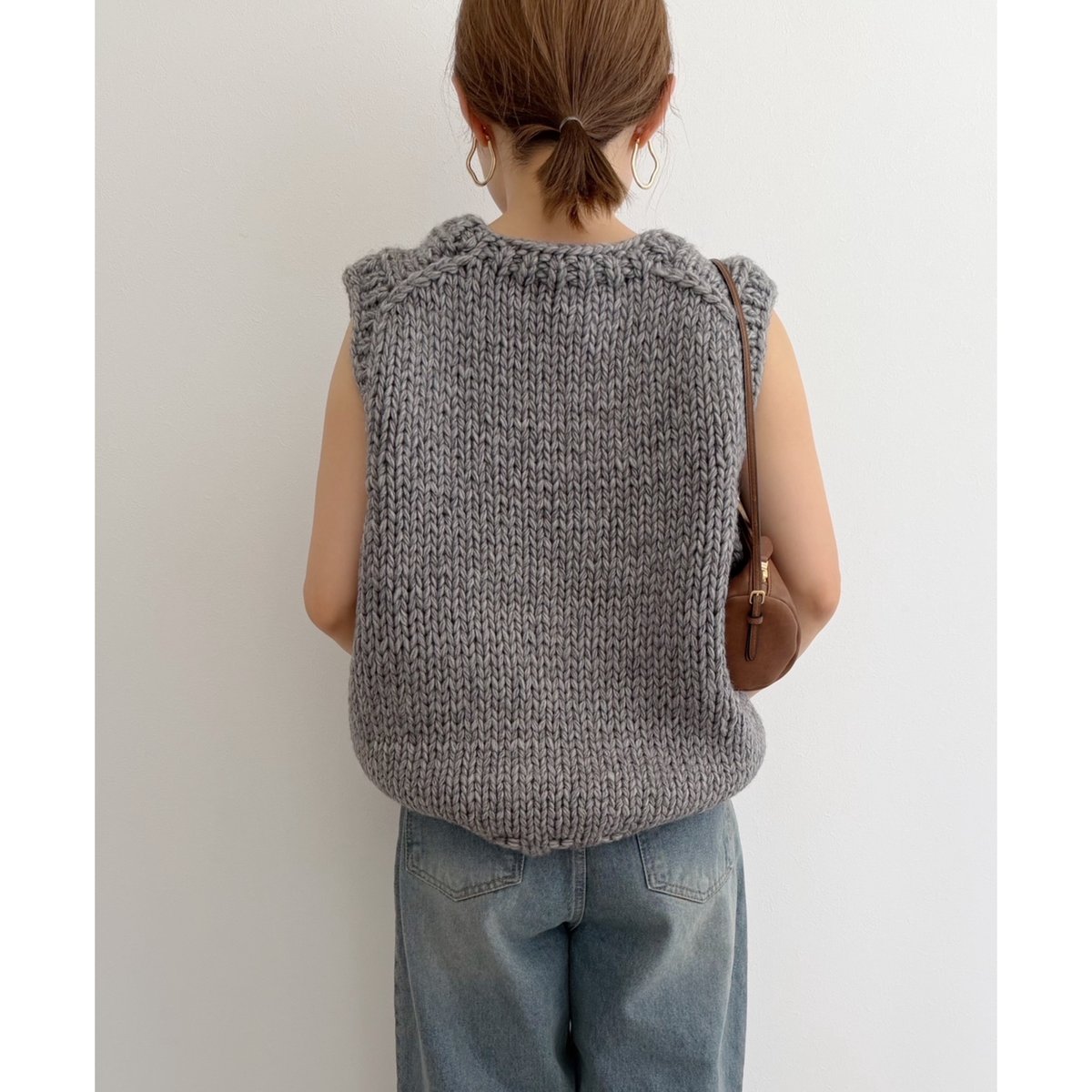 ami 未使用ニットベスト ニットベスト | AMIE