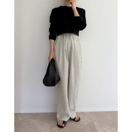 《AMIE original》ストライプpants