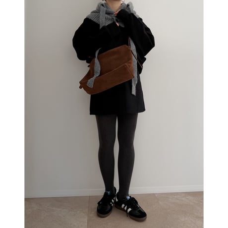 《AMIE original》ちょうどいい丈の裏起毛TOPS / 2color