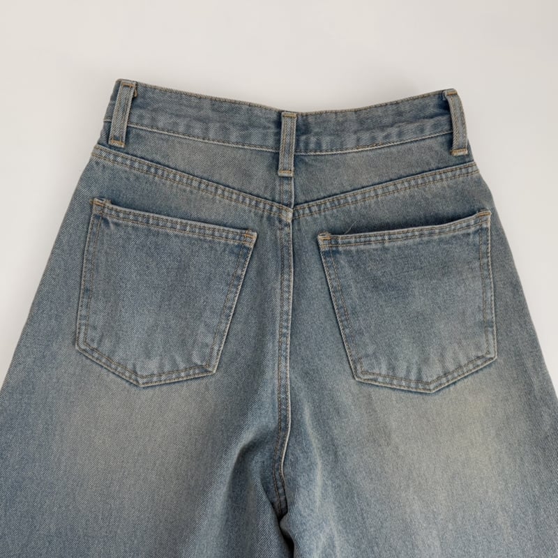 残りわずか】《AMIE original》カーブdenim pants | AMIE