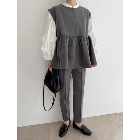 《AMIE original》テーパードpants / gray