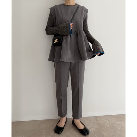 《AMIE original》テーパードpants / gray