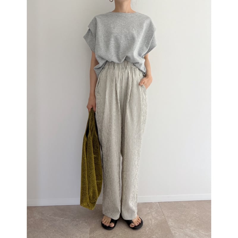 AMIE originalウエストサイドゴムpants AMIE original》ストライプpants | AMIE