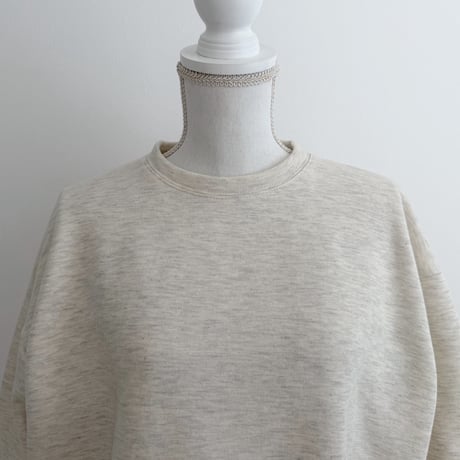 《AMIE original》ちょうどいい丈の裏起毛TOPS / 2color