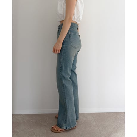 《AMIE original》ストレッチありフレアdenim