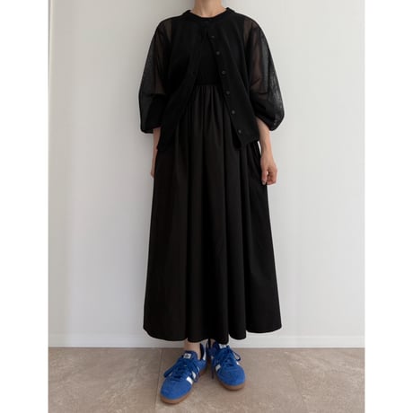 《AMIE original》切替ボリュームワンピース