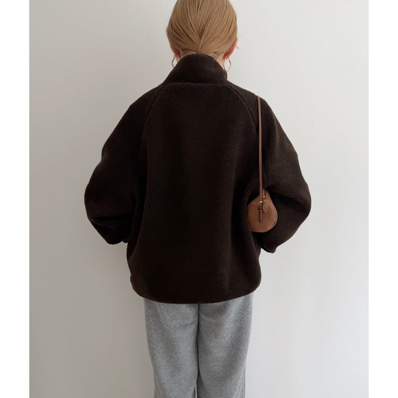 最終　BODE ダークブラウン レースアップ　フリース　ボア　BTS BODE ダークブラウン レースアップ フリース ボア BTS