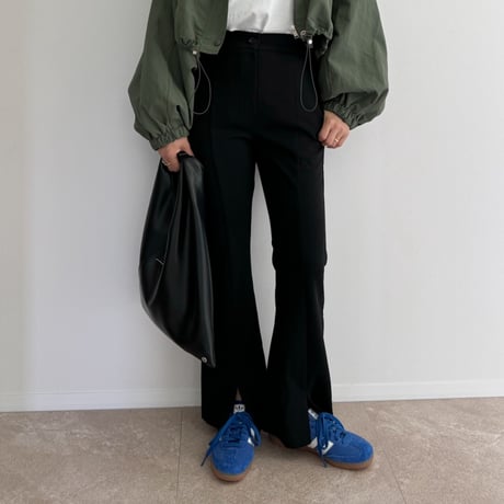 《AMIE original》スリットフレアpants
