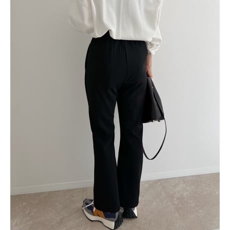 再入荷《AMIE original》フレアpants / black
