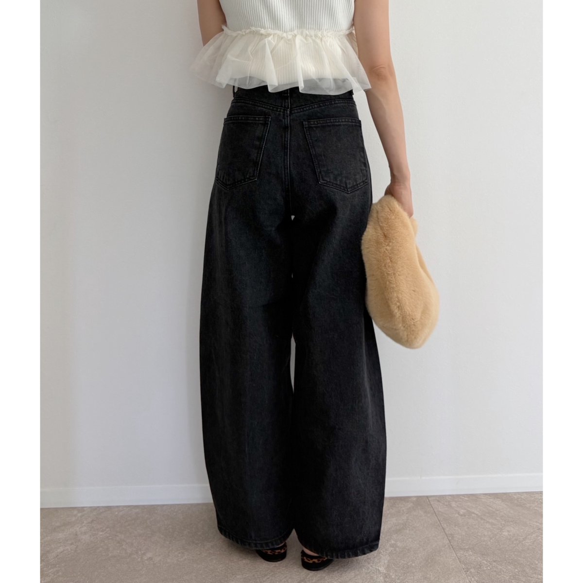 AMIE カーブデニム　blue Sサイズ AZUL BY MOUSSY | AZUL DENIM カーブデニム (その他デニム