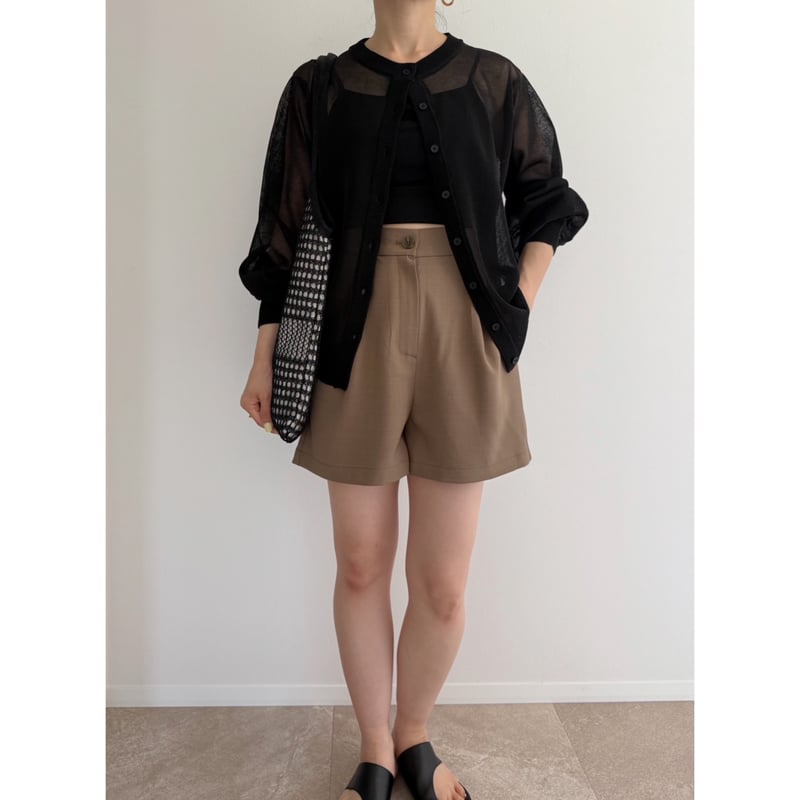 残りわずか】《AMIE original》とろみ素材ショートpants | AMIE