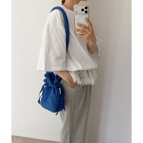 Lace Hem Relax Tee
