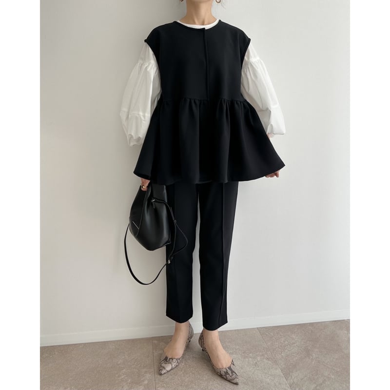 AMIE original》テーパードpants/black | AMIE