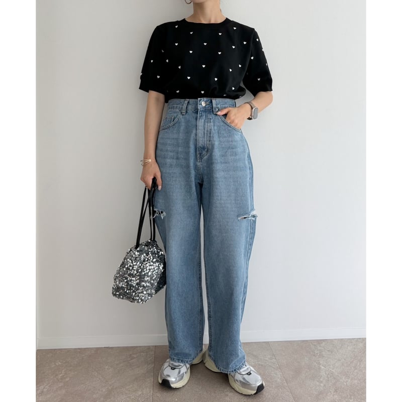 AMIE original》ワイドサイドカットdenim | AMIE