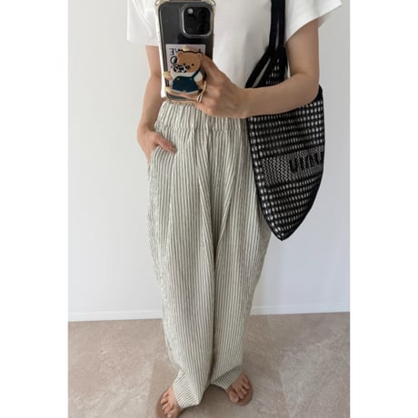 《AMIE original》ストライプpants