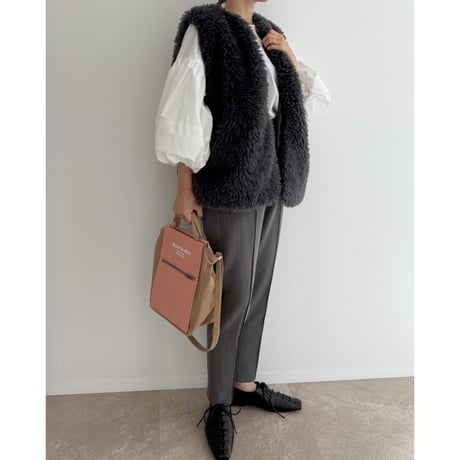 《AMIE original》テーパードpants / gray
