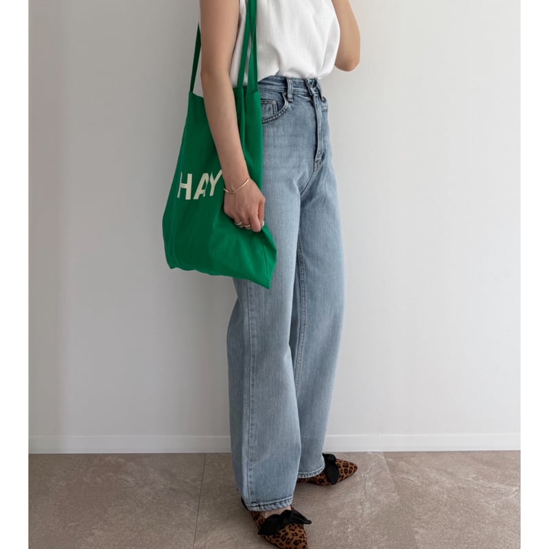 AMIE original》ハイウエストワイドストレートデニム/Sサイズ 【公式通販】