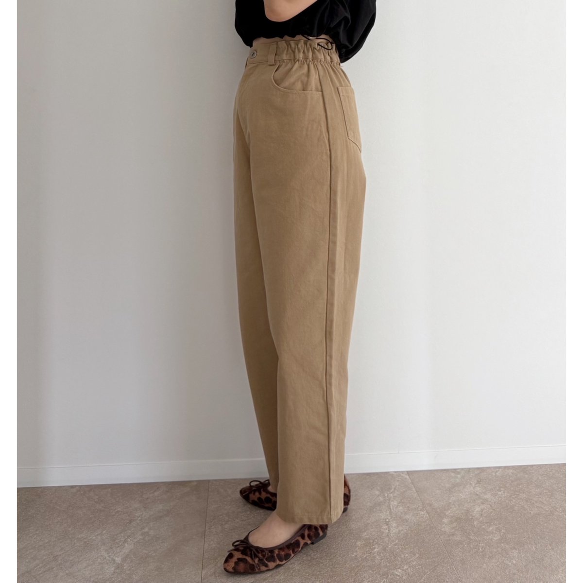 AMIE originalウエストサイドゴムpants 再入荷なし《AMIE original》ウエストサイドゴムpants | AMIE