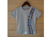 トロッコ道Tシャツ ライトブルー １００・１１０・１２０・１３０