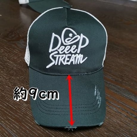 ●[ディープグリーン] DeeeP STREAMオリジナルキャップ（送料・税込）