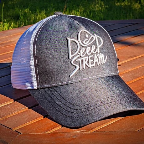 ●[クールグレー] DeeeP STREAMオリジナルキャップ（送料・税込）