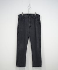 RUSTLER black denim pants (W34×L32)