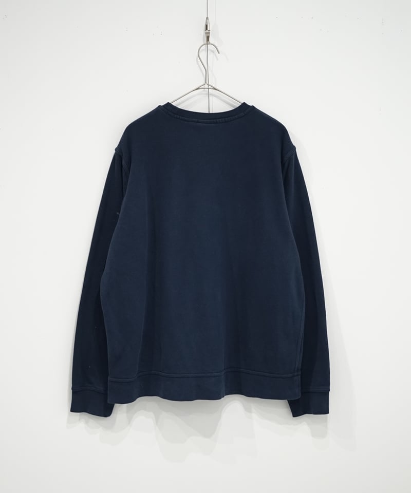 Nike swoosh sweatshirt blue hot sale