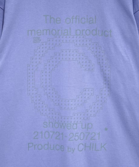 CHILK 4th anniversary T-shirt (Dusty Blue)