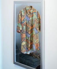 abstract allover pattern design shirt