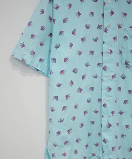 origami all over pattern bd shirt