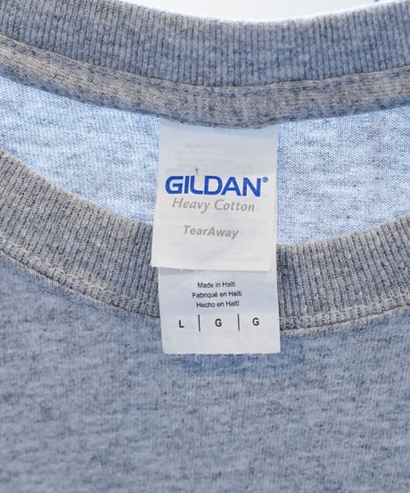 2000s GILDAN double sided print t shirt