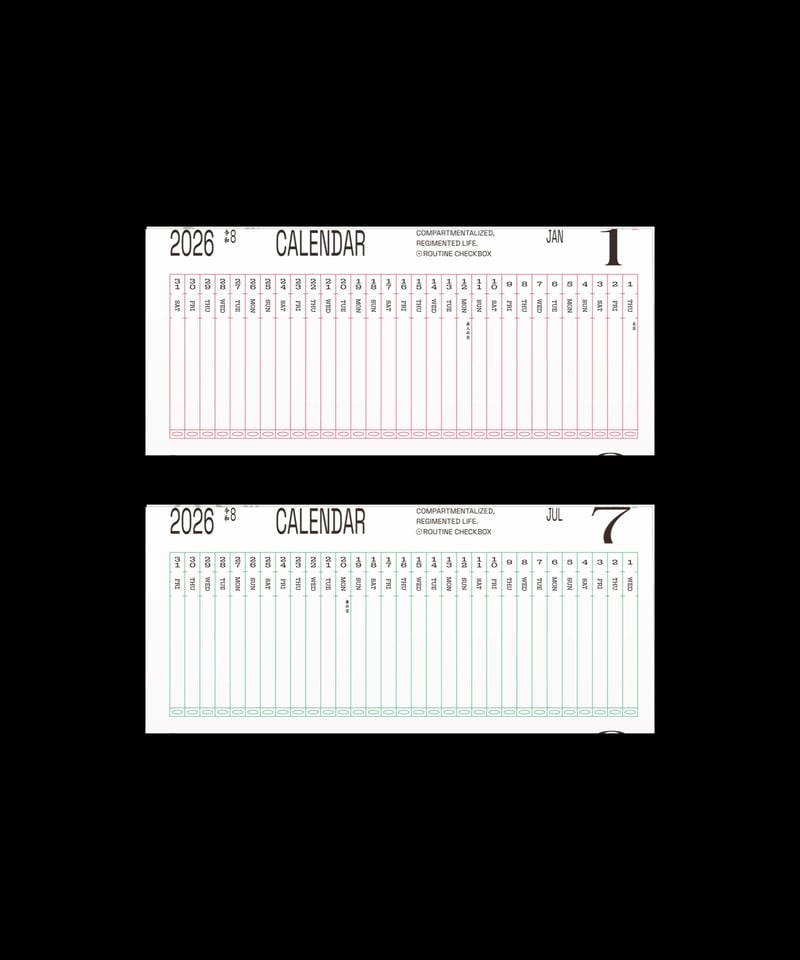 2026 CALENDAR | CHILK