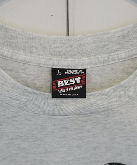 1990s FRUIT OF THE LOOM tennis printed T-shirt