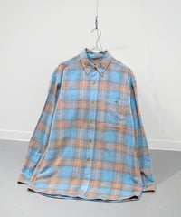 Basic Options plaid cotton shirt