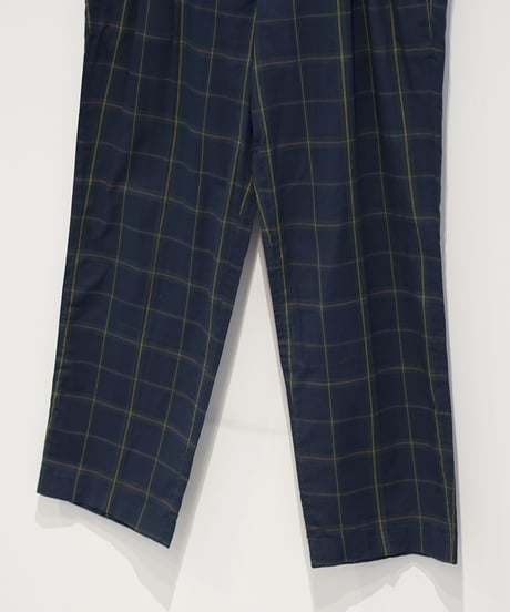 COUNTRY plaid pattern slacks pants