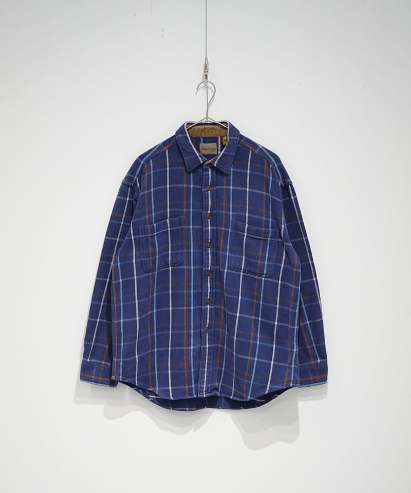 ST.JOHN'S BAY plaid flannel shirt | CHILK