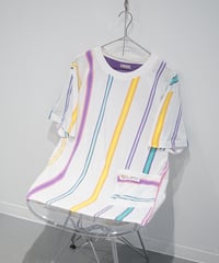 1990s JOCKEY Striped with pocket T-shirt