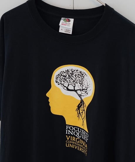 VCU double sided printed T-shirt