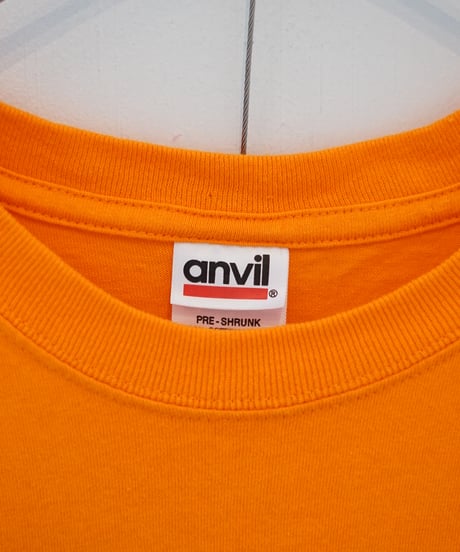 2000s anvil corporate Iogo printed T-shirt