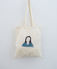【CHILK x moka exhibition】paint tote bag