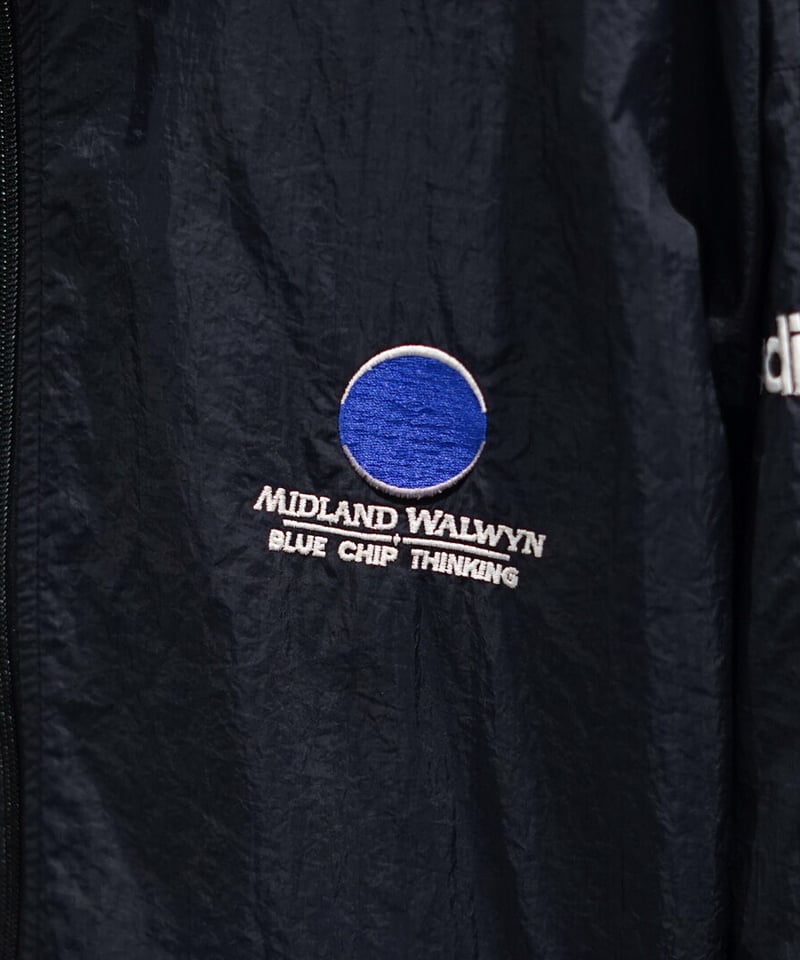 1980s adidas company logo nylon jacket | CHILK