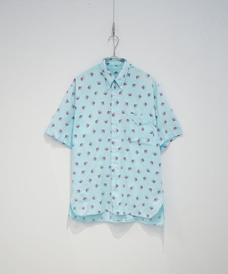 origami all over pattern bd shirt
