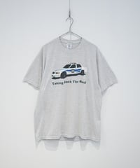 2000s JERZEES police car printed T-shirt