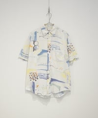 Lumiere  full body art printed shirt