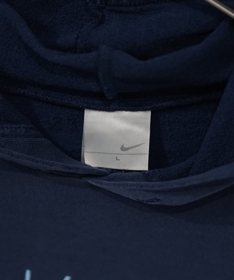 【CHILK x moka exhibition】NIKE embroidered logo paint hoodie