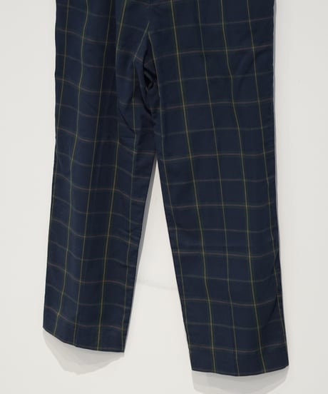 COUNTRY plaid pattern slacks pants