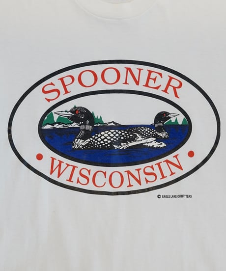 1990s SCREEN STARS duck printed T-shirt