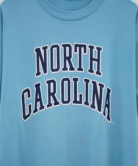 1990s NORTH CAROLINA printed T-shirt