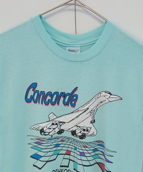 1980s-1990s Stedman concorde printed T-shirt